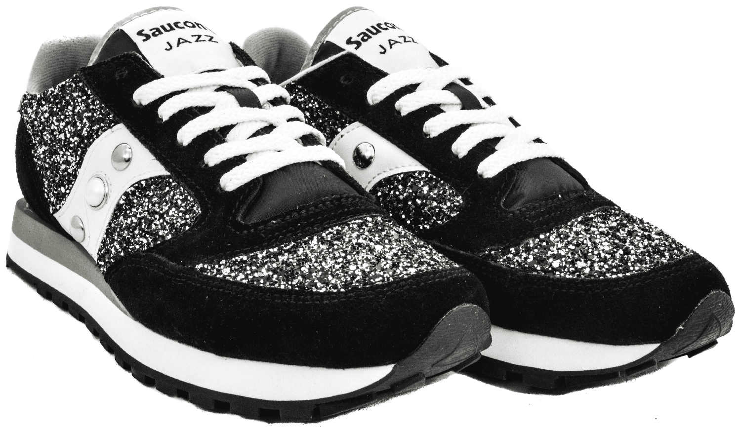 saucony glitter nero